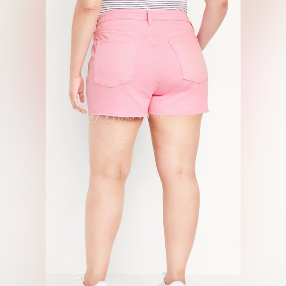 New! Pink Old Navy Jean Shorts - Picture 2 of 6